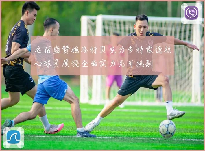 名宿盛赞施洛特贝克为多特蒙德核心球员展现全面实力无可挑剔